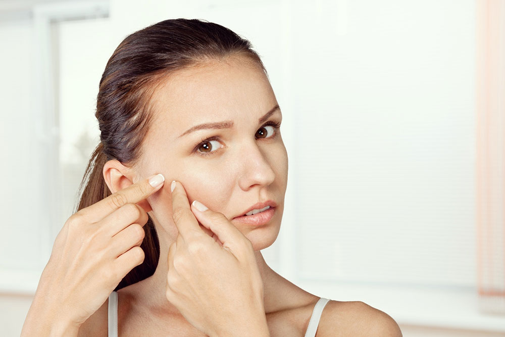 Causes of facial wrinkles